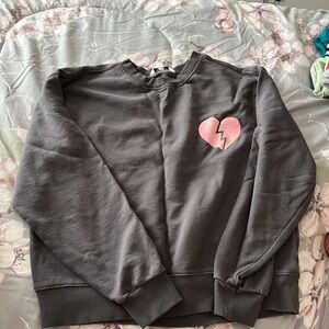 Oversized cropped sweater